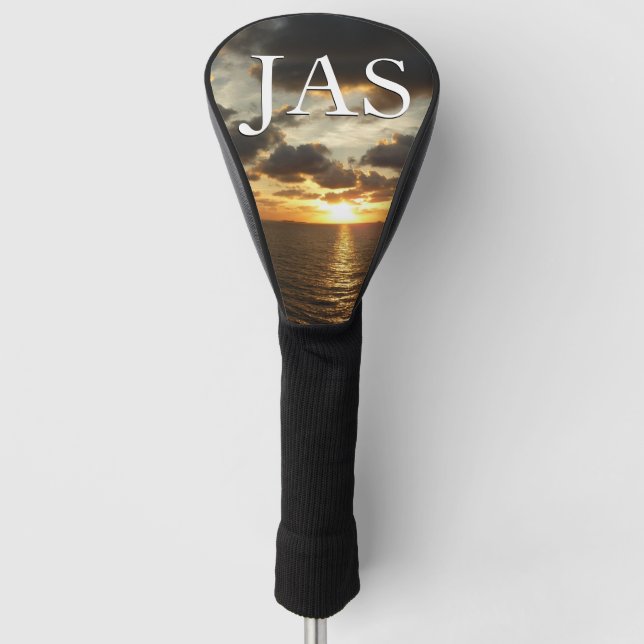 Sunrise in St. Thomas I US Virgin Islands Golf Head Cover (Front)