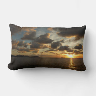 Sunrise in St. Thomas I US Virgin Islands Lumbar Cushion