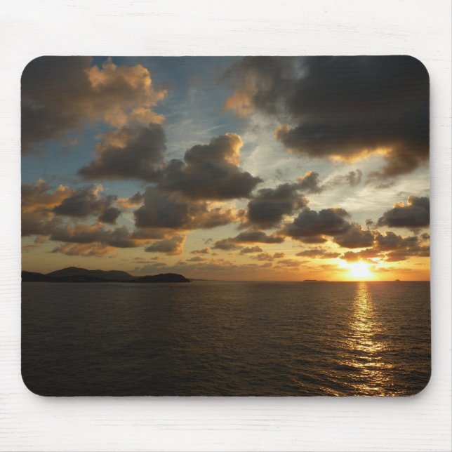 Sunrise in St. Thomas I US Virgin Islands Mouse Mat (Front)