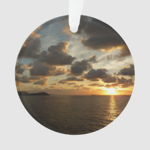 Sunrise in St. Thomas I US Virgin Islands Ornament