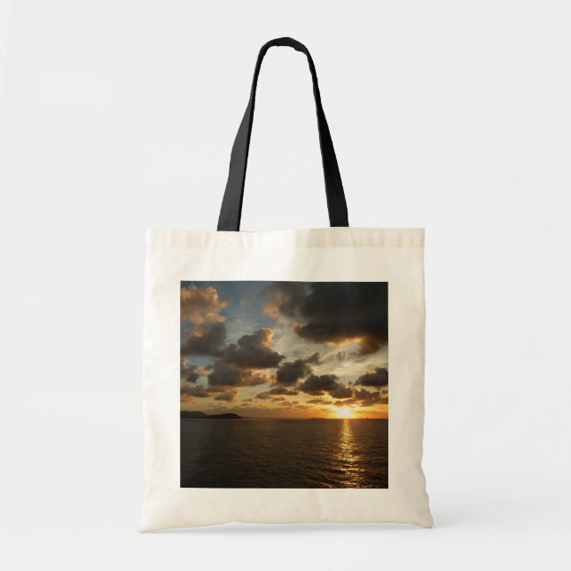 Sunrise in St. Thomas I US Virgin Islands Tote Bag (Front)