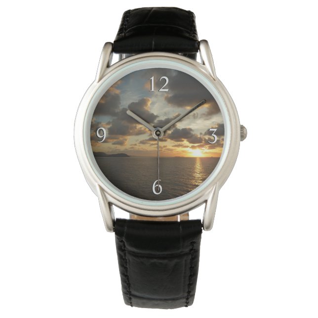 Sunrise in St. Thomas I US Virgin Islands Watch (Front)