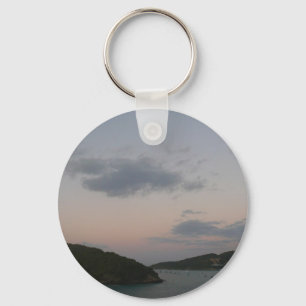 Sunrise in St. Thomas III US Virgin Islands Key Ring