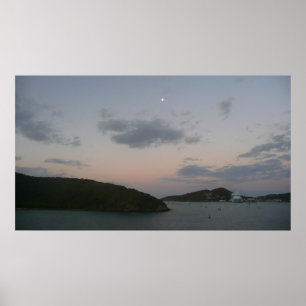 Sunrise in St. Thomas III US Virgin Islands Poster