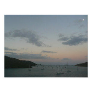Sunrise in St. Thomas IV US Virgin Islands Photo Print