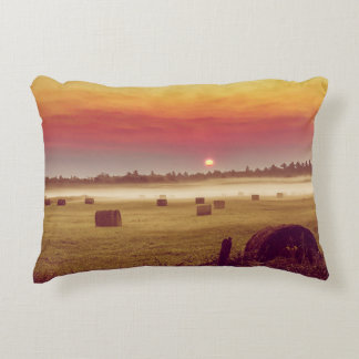 Sunrise in the Country Decorative Cushion
