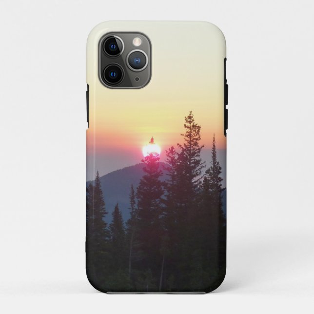 Sunrise in the Forest at Rocky Mountain Case-Mate iPhone Case (Back)