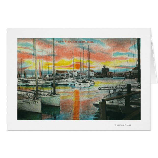 Sunrise in the Harbour (Front Horizontal)