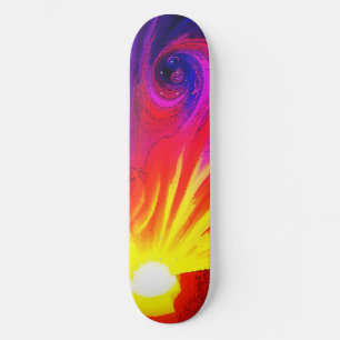 Sunrise In The Multiverse Skateboard