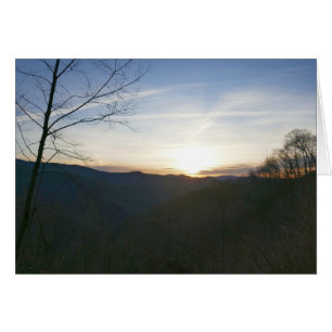 Sunrise in the Smoky Mountains