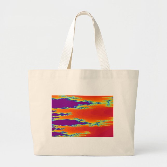 Sunrise Jumbo Tote Bag (Front)