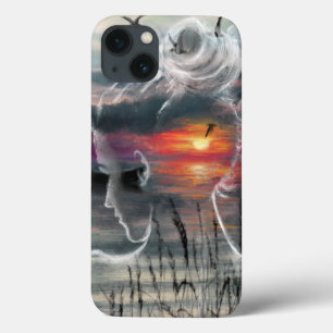 Sunrise Lady - Nature - Original Art Painting  iPhone 13 Case