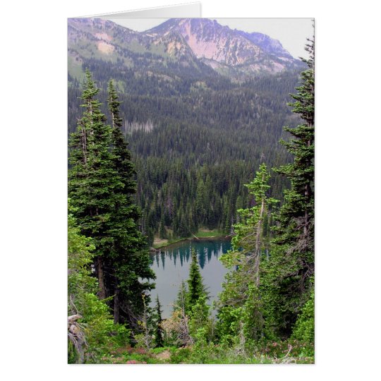 Sunrise Lake, Mount Rainier Card