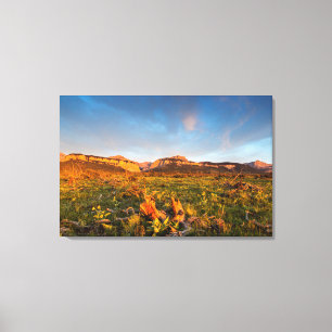 Sunrise Lights Blackleaf Canyon 2 Canvas Print