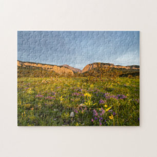 Sunrise Lights Blackleaf Canyon Jigsaw Puzzle