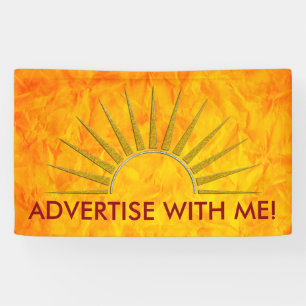 SUNRISE logo gold silver I + your Backgr. & ideas Banner
