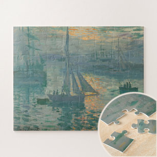 Sunrise (Marine) by Claude Monet Jigsaw Puzzle
