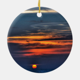 Sunrise,Melbourne,Florida Ceramic Tree Decoration