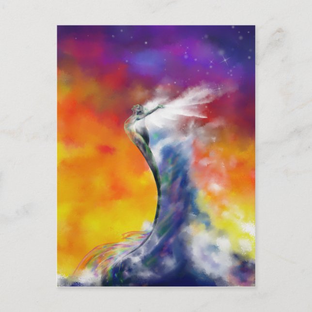 Sunrise Mermaid postcard (Front)