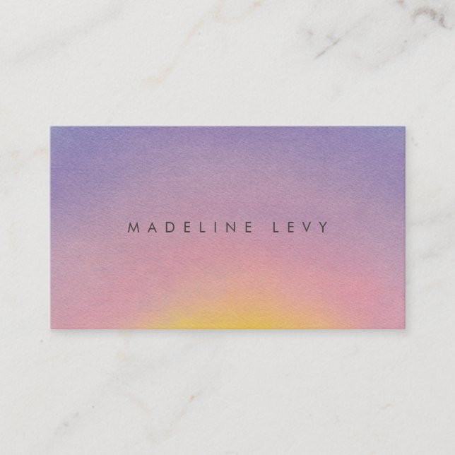 Sunrise Minimalist Modern Appointment Business (Front)