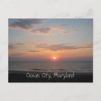 "Sunrise - Ocean City, Maryland" Postcard