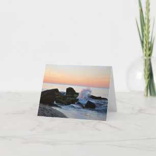 Sunrise on Cape Cod-Falmouth, MA Blank Notecard
