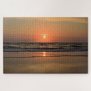 Sunrise on Cocoa Beach, Florida  -  20x30 Jigsaw Puzzle