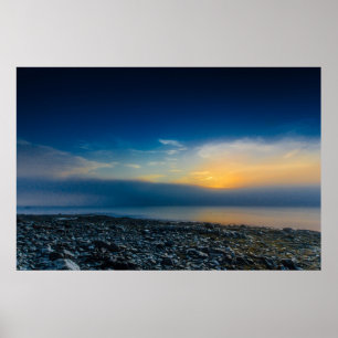 Sunrise on Gouldsboro Bay, Maine Poster