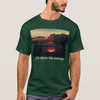 sunrise on haleakala volcan, on the island of Maui T-Shirt