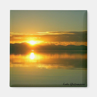 Sunrise on Lake Yellowstone Magnet