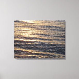 Sunrise on Ocean Waters Canvas Print