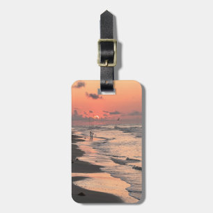Sunrise on Texas Coast, personalised  Luggage Tag