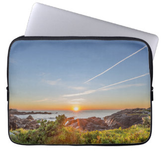 Sunrise On The Armação Beach Laptop Sleeve