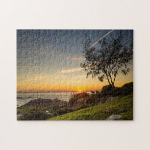 Sunrise On The Beach Armação, Brazil Jigsaw Puzzle