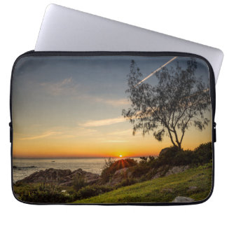 Sunrise On The Beach Armação, Brazil Laptop Sleeve