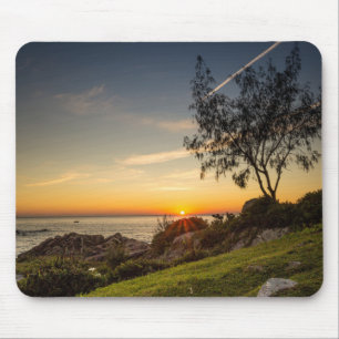 Sunrise On The Beach Armação, Brazil Mouse Mat