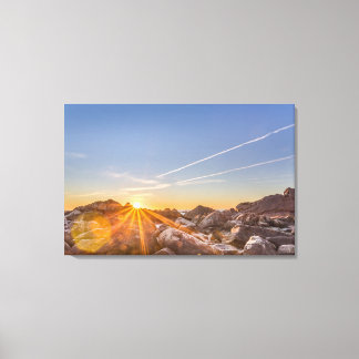 Sunrise On The Beach Armação In Florianópolis Canvas Print