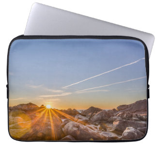 Sunrise On The Beach Armação In Florianópolis Laptop Sleeve