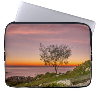 Sunrise On The Beach Armação Laptop Sleeve