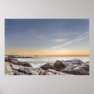 Sunrise On The Beach Armação, San Catarina Poster
