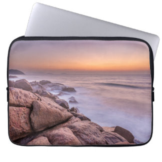 Sunrise On The Beach Guarda Do Embau Laptop Sleeve