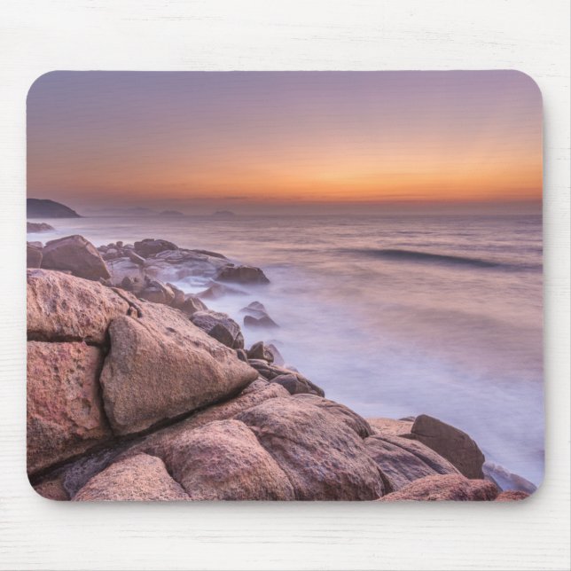 Sunrise On The Beach Guarda Do Embau Mouse Mat (Front)