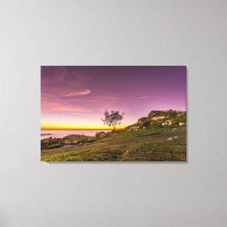 Sunrise On The Beach In Florianopolis Canvas Print