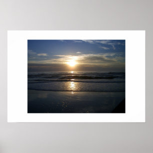 Sunrise on The Beach Poster