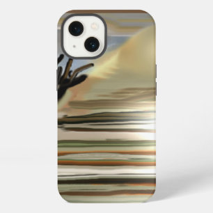 Sunrise on the Desert Southwest Abstract Art iPhone 13 Case