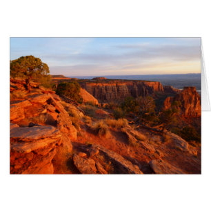Sunrise on the Grand View Trail at CO Monument