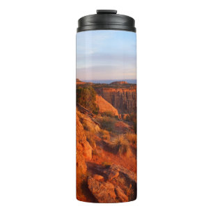 Sunrise on the Grand View Trail at CO Monument Thermal Tumbler