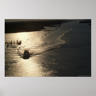 Sunrise on the Intracoastal Waterway - print
