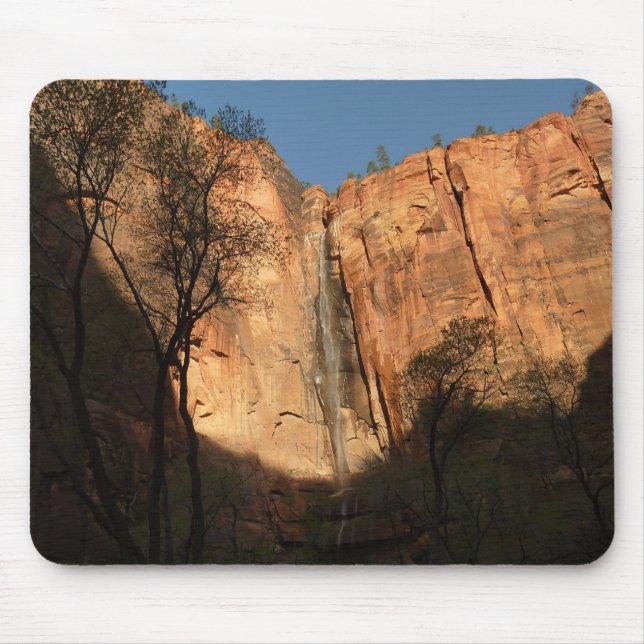 Sunrise on the Riverside Walk Trail at Zion Mouse Mat (Front)