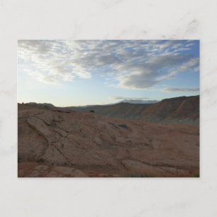 Sunrise on the Trail to Delicate Arch Postcard